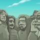Image for article titled Who defaced Mount Rushmore best?